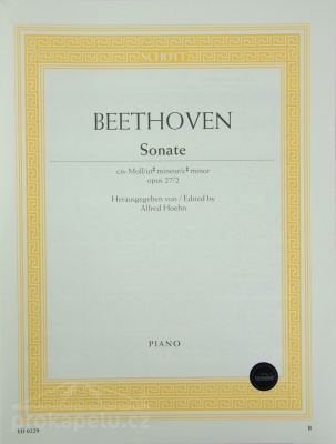 Sonáta Měsíční svit - Beethoven L.