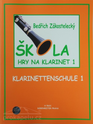 Škola hry na klarinet 1 - Zákostelecký Bedřich