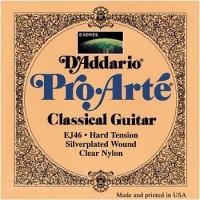D'Addario EJ 46 Pro Arté - nylonové struny pro klasickou kytaru (hard tension)