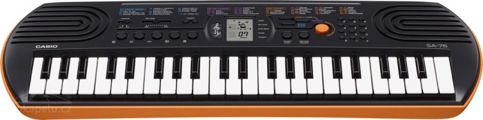 Casio SA 76 - dětské klávesy