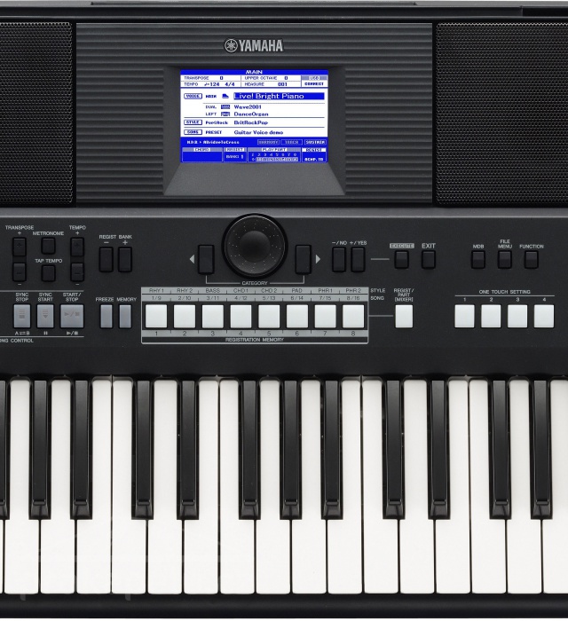 Yamaha PSR S650 keyboard Prokapelu.cz