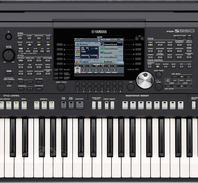 Yamaha PSR S950 Prokapelu.cz