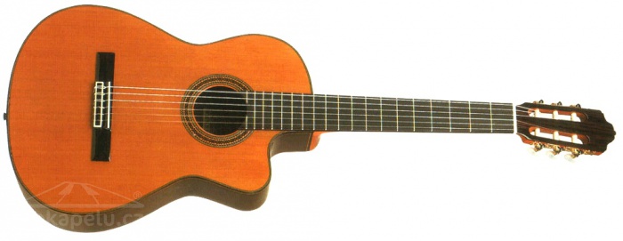 ESTEVE 7CE Cedar - klasická kytara se snímačem - made in Spain ESTEVE 7CE Cedar - klasická kytara se snímačem - made in Spain