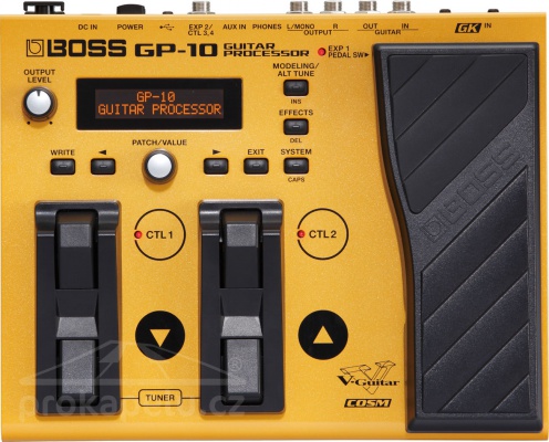 BOSS GP 10 GK - kytarový procesor + GK snímač