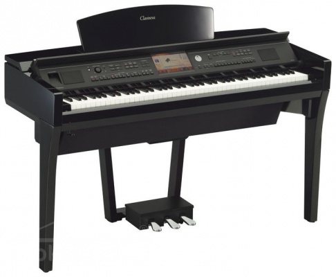 YAMAHA CVP 709 PE - černý lesk