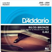 D'ADDARIO EJ 62 Br - struny na mandolínu 10/34