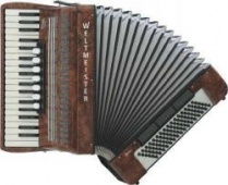 Weltmeister Model Opal 37/96/III/7/3 klávesový akordeon