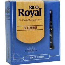 Plátek Rico Royal pro B klarinet - tvrdost 2,5