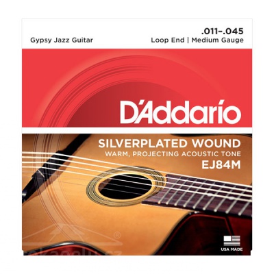 D'Addario EJ 84 M - struny gypsy jazz