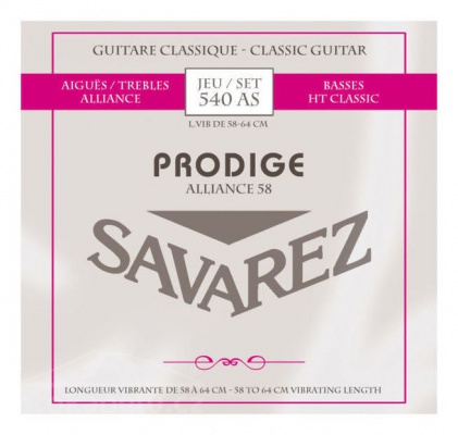Savarez Prodige 540 AS - struny pro 3/4, 7/8 kytary