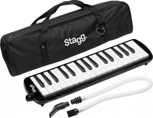 Stagg MELOSTA 32 BK -  klávesová foukací harmonika