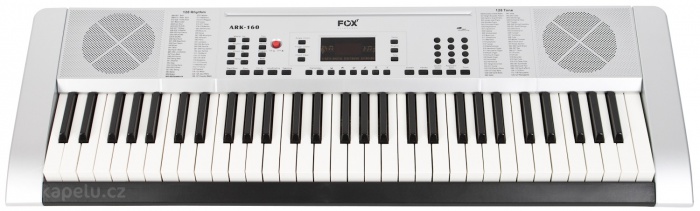 FOX 160 WH - klávesy pro začátečníky