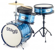 Stagg TIM JR 3/12B BL - junior sada bicích