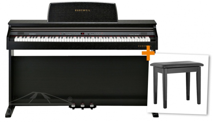 KURZWEIL KA 130 SR - digitální piano se stoličkou