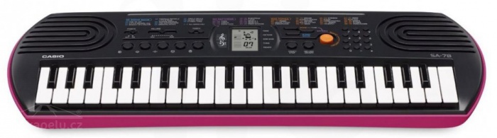 Casio SA 78 - dětské klávesy