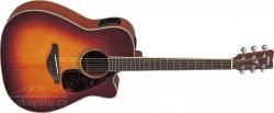 Yamaha FGX 720SC Brown Sunburst - elektroakustická kytara
