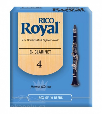 Plátek Rico Royal pro altový klarinet - tvrdost 4