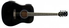 Truwer WG 4111 TOMMY BLACKSMITH - westernová kytara černá
