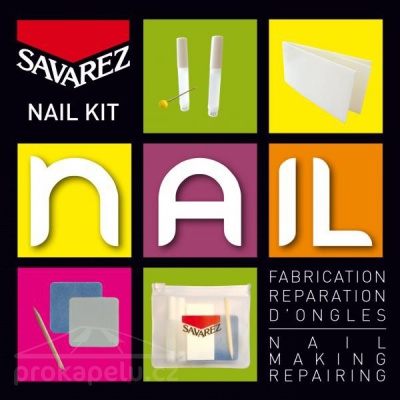 Savarez Nail Kit - umělé nehty pro kytaristy