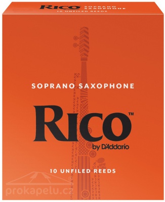 Plátek Rico soprasax - tvrdost 3,5