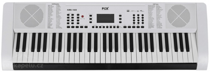 Fox 168 WH- klávesy pro začátečníky