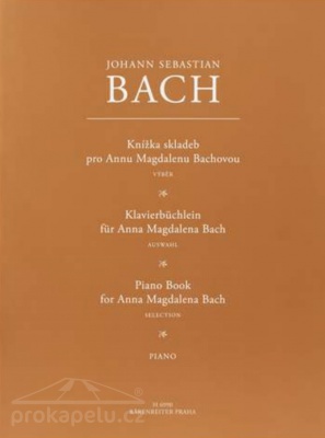 Knížka skladeb pro Annu Magdalenu Bachovou - Bach J. S.