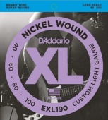 D'Addario EXL 190 - struny na baskytaru