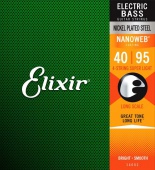 Elixir 14002 Nanoweb (super light) 40/95 - struny pro elektrickou baskytaru