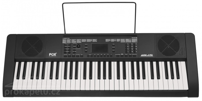 FOX K 170 - klávesy bez dynamiky
