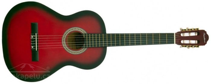 Pasadena SC 041 4/4 Red Burst - klasická kytara 