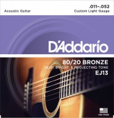 D'Addario EJ13 (custom light) 11/52 - struny na akustickou kytaru