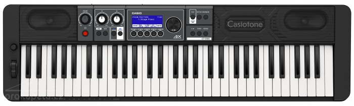 Casio CT S 500 - klávesy s dynamikou