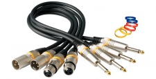 ROCK CABLE RCL 30385D6F - mikrofonní kabel 5 metrů 