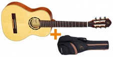 Ortega R 121 1/2 NAT - klasická kytara s obalem