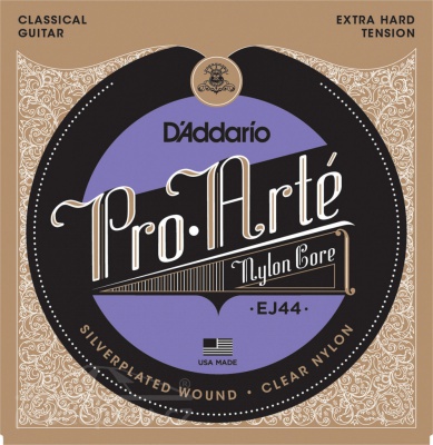 D'Addario EJ 44 Pro Arté - nylonové struny pro klasickou kytaru (extra hard tension)
