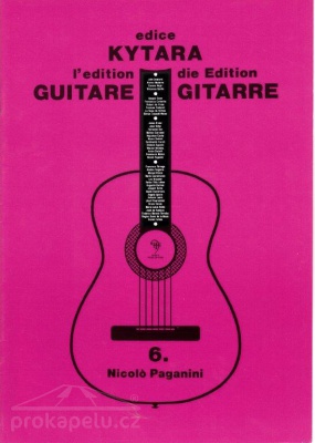 Edice kytara 6 - Paganini Nicoló