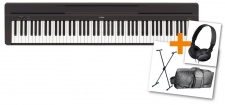Yamaha P45 SET 3XSQ - přenosné piano + Hi-fi sluchátka + stojan X + obal