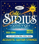 Gor Sirius SG2 1044 Optistrings - struny na akustickou kytaru 10/44 (extra light)