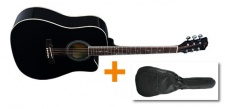 Smiger GA H11 BK SET 1 - akustická kytara s obalem 