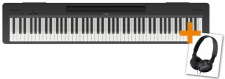 YAMAHA P145 SET 1S - přenosné piano + sluchátka Sony