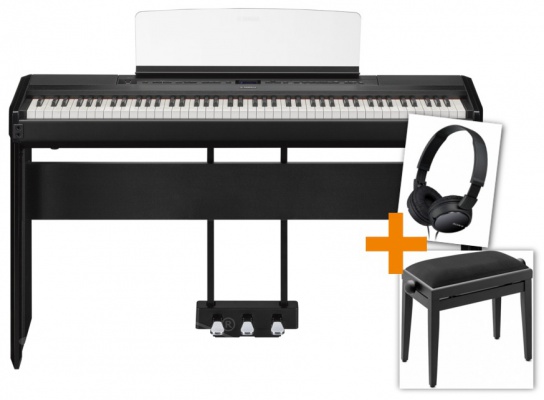 YAMAHA P525 B SET DELUXE