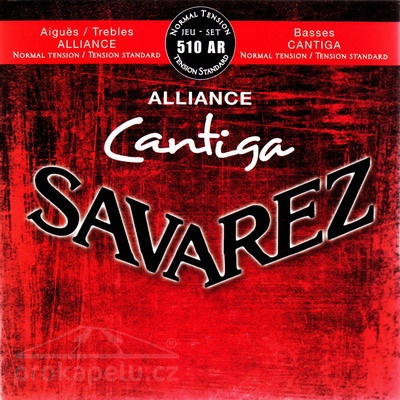 Savarez 510 AR Cantiga/Alliance - nylonové struny pro klasickou kytaru (normal tension)