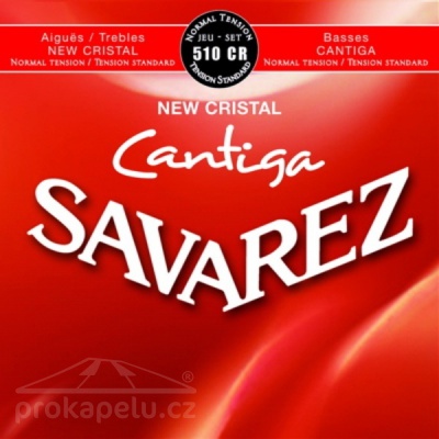 Savarez 510 CR Cantiga/New Cristal - nylonové struny pro klasickou kytaru (normal tension)