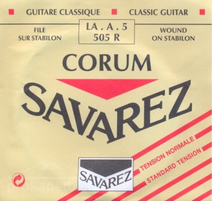 Savarez struna A 505 R Corum - nylonová struna pro klasickou kytaru (normal tension)