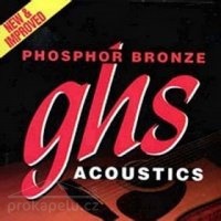 GHS S 335 PhBr - kovové struny pro akustickou kytaru 13/56