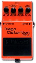 Boss MD 2 - kytarový efekt distortion