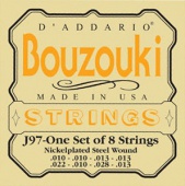 D'Addario J 97 Bouzouki - kovové struny pro řecké bouzouki