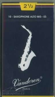 Vandoren plátek pro altový saxofon - tvrdost 2,5
