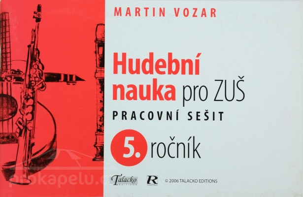 Hudební nauka pro ZUŠ Pracovní sešit 5. ročník - Vozar Martin