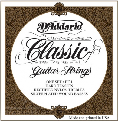 D'Addario EJ 31 - nylonové struny pro klasickou kytaru